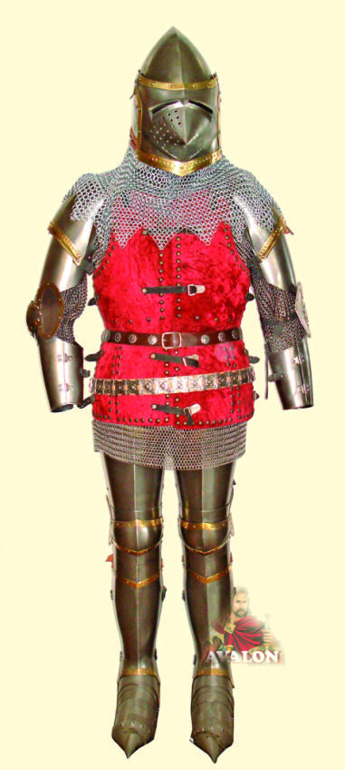 Moitié Armure Médiévale, poli sets d'armure complète Armures et boucliers  Nous faisons revivre l'histoire !