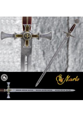 Épée Templière Damascène