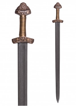 Épée viking de Dybäck avec fourreau, XIe siècle, lame Damas