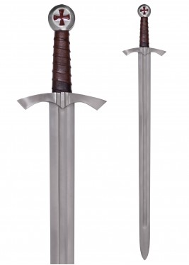 Épée Templière - Épée fourreau inclus